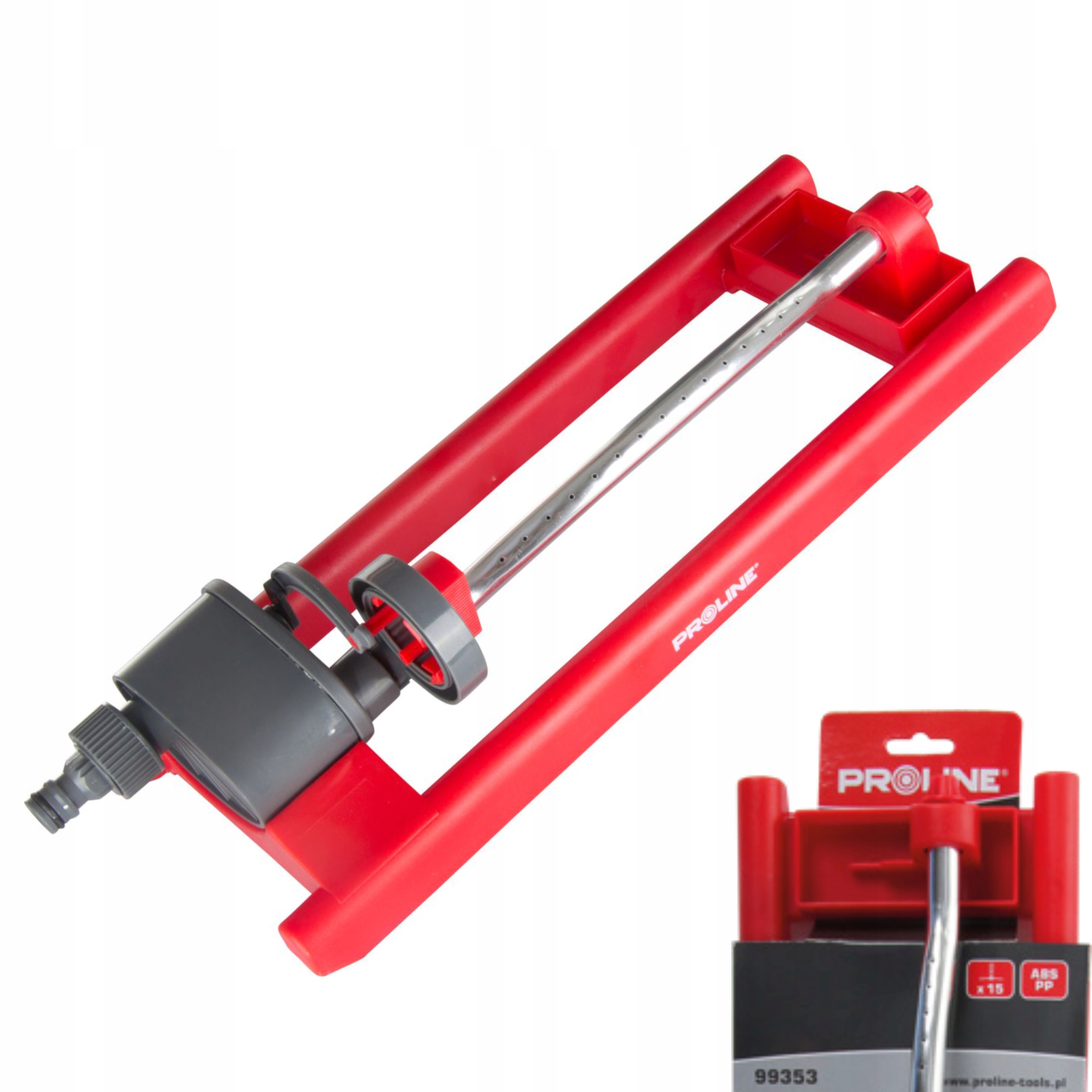 PROLINE ZRASZACZ WAHADŁOWY 15 DYSZ KARTA MAX 151M2 4 STOPNIOWY 99353