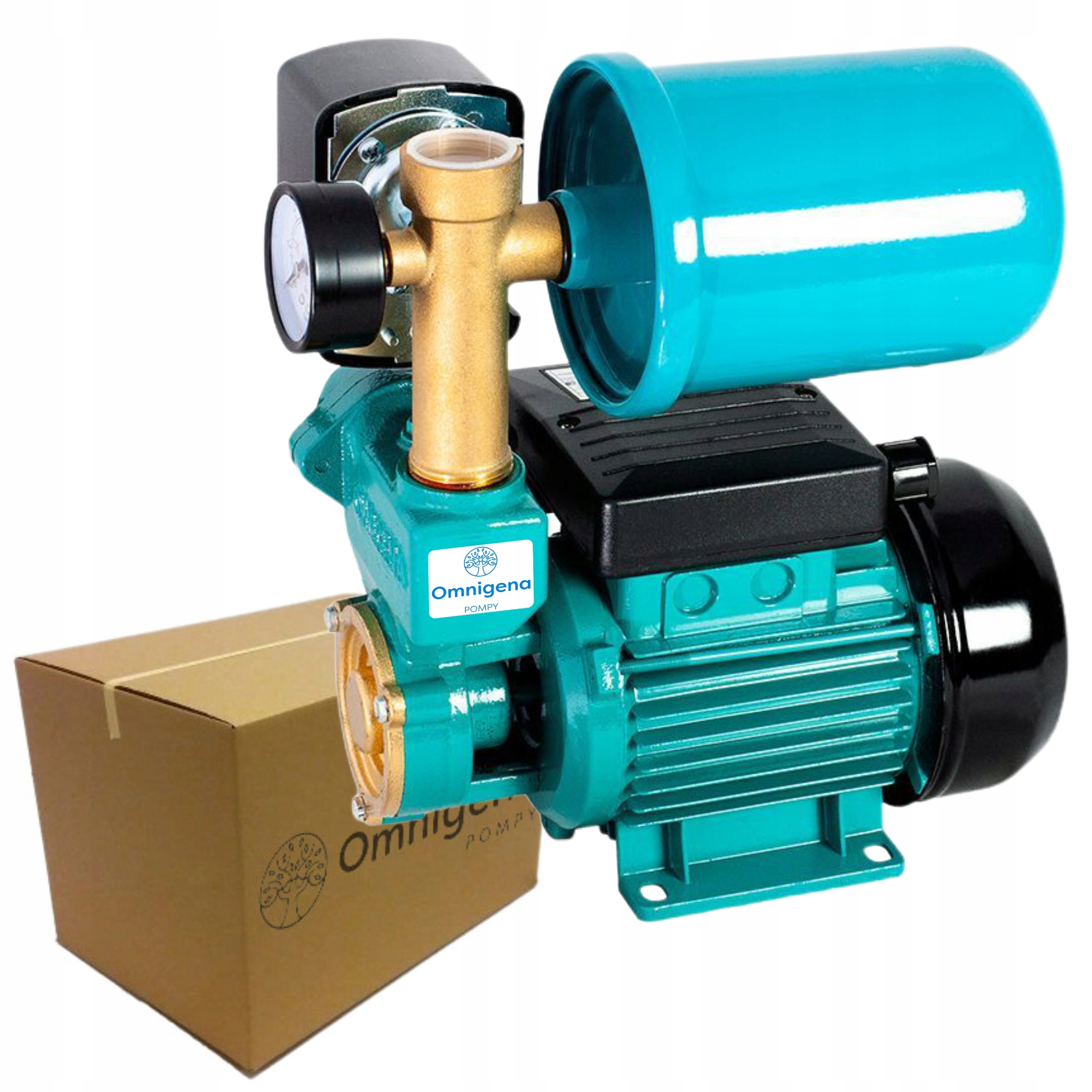 OMNIGENA HYDROFOR POMPA WZ 250 230V ZESTAW HYDROFOROWY ZBIORNIK 2L CICHY