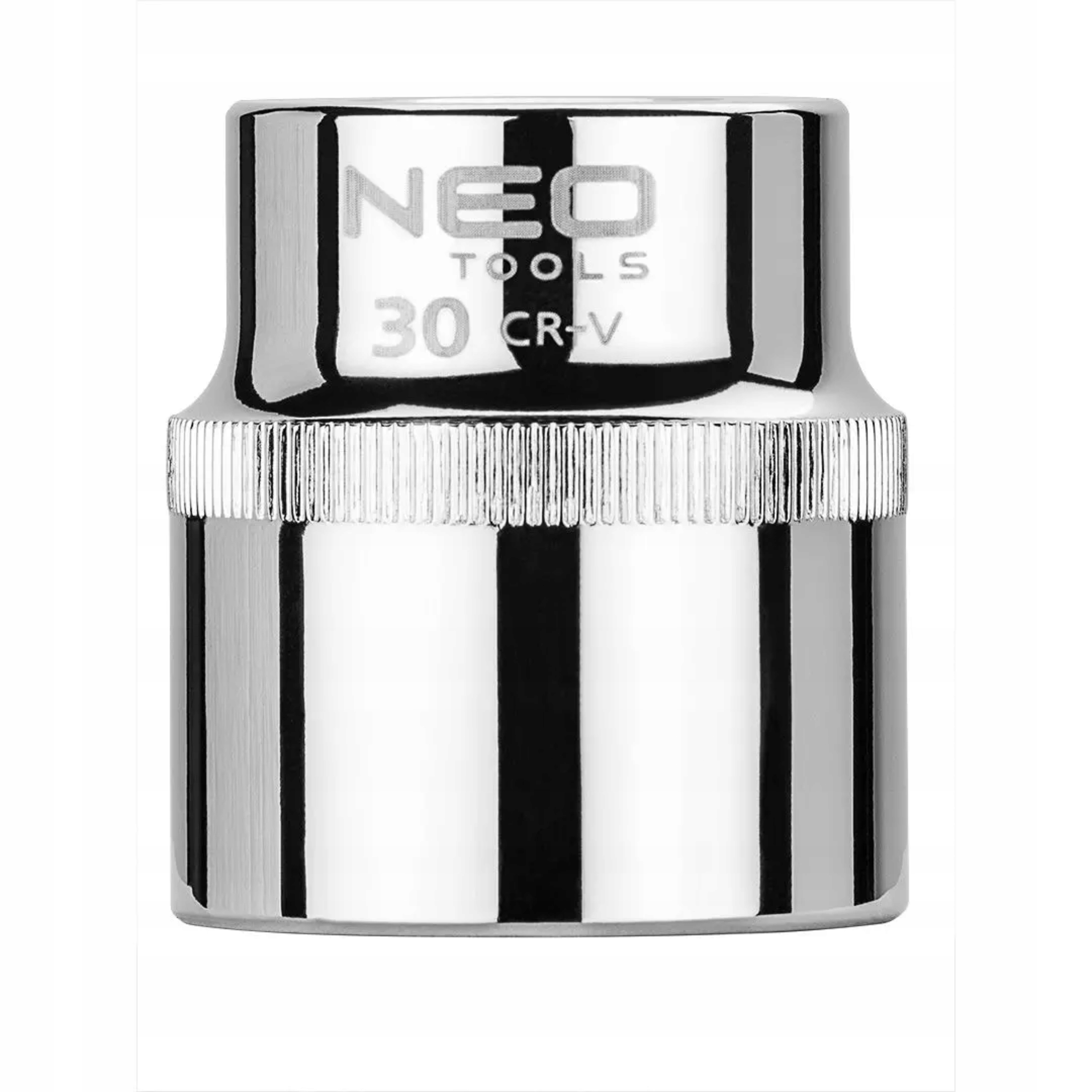 NEO TOOLS NASADKA SZEŚCIOKĄTNA 1/2" 30 MM SUPERLOCK ZE STALI CRV 08-030