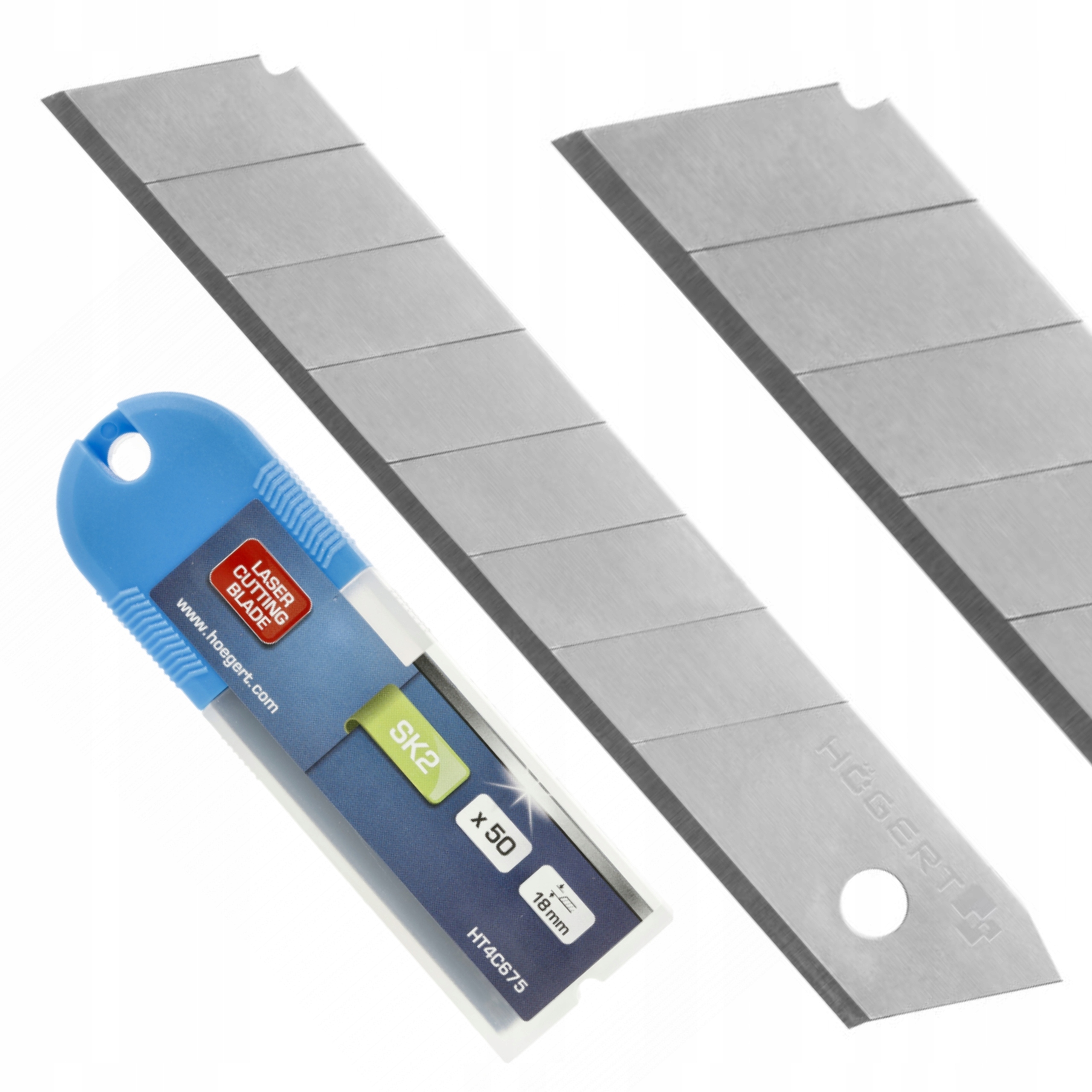 HOEGERT OSTRZE ŁAMANE 18 MM SK2 50 SZT HT4C675