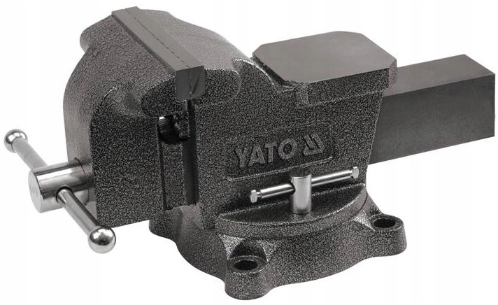 YATO IMADŁO ŚLUSARSKIE OBROTOWE MASZYNOWE ŻELIWNE 100MM 360st. YT-6501