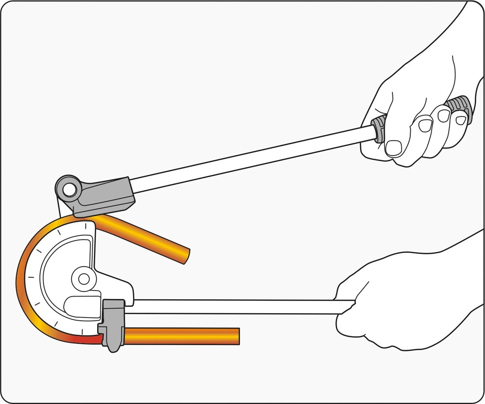 YATO GIĘTARKA DO RUR MIEDZIANYCH ALUMINIOWYCH 15mm ZAGINARKA YT-21844