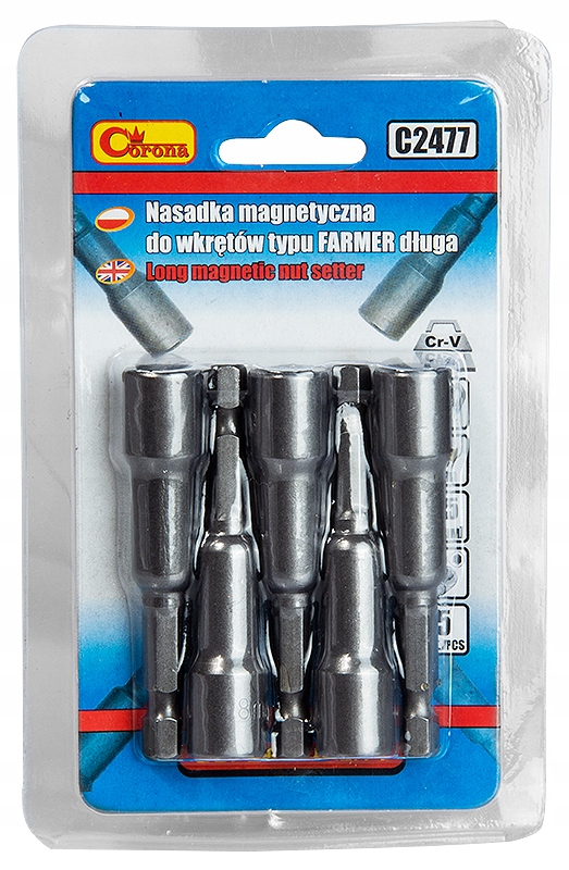 C2477 NASADKA FARMER DŁUGA 8 MM x 65 MM MAGNES