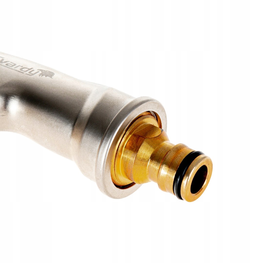 PISTOLET OGRODOWY 8-FUNKCJI Z MOSIĘŻNYM PRZYŁĄCZEM BRASS-LINE TVARDY T07301