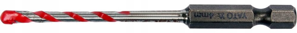 YATO WIERTŁO UNIWERSALNE 4MM SZEŚCIOKĄTNY UCHWYT HEX 1/4" YT-44781