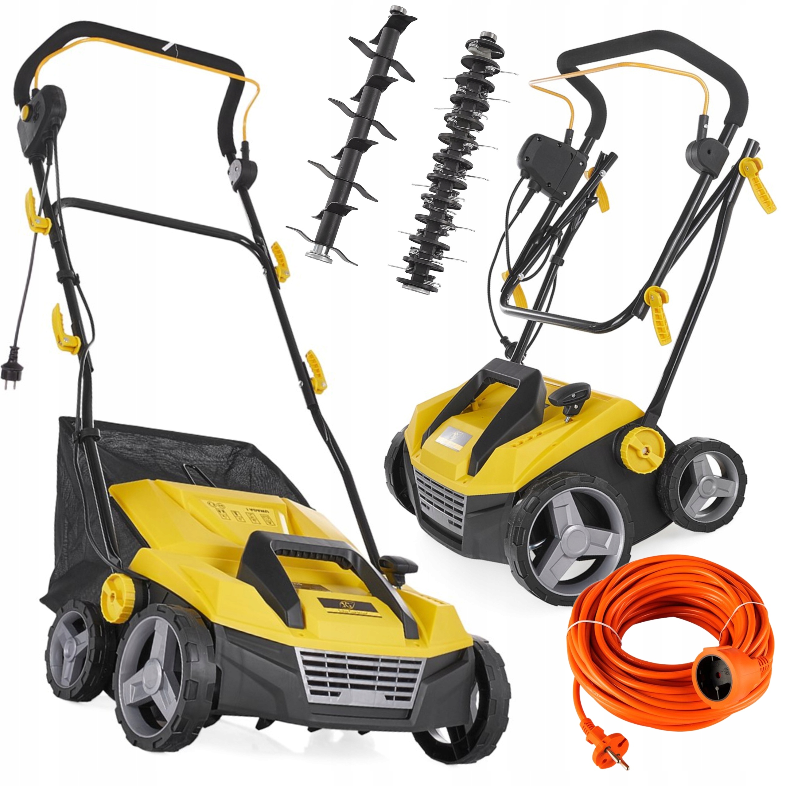 GEKO AERATOR WERTYKULATOR 2W1 JG PREMIUM 380 mm KOSZ 45L 230V G83002 +P