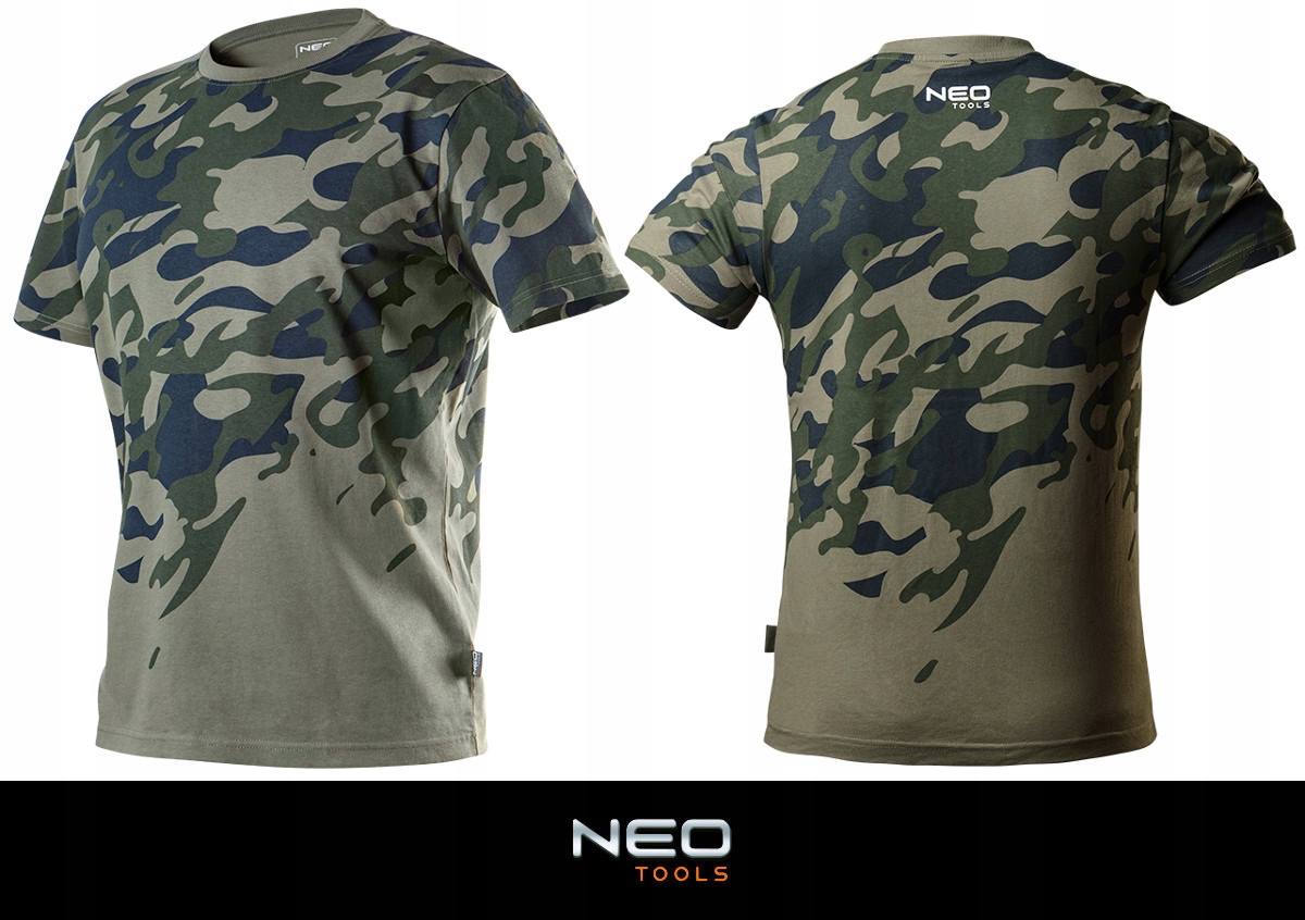 T-SHIRT ROBOCZY KOSZULKA 81-613 NEO CAMO XXL/56