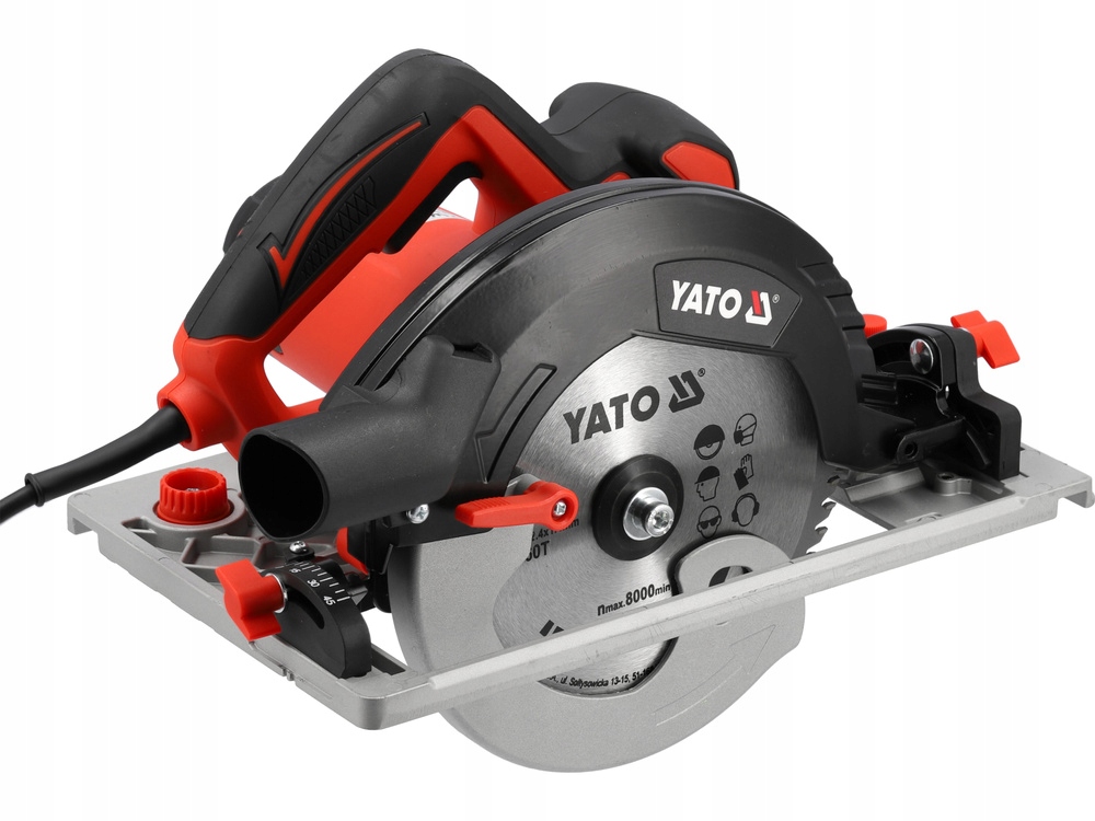 YATO PILARKA TARCZOWA RĘCZNA PRZECINARKA CIESIELSKA 190MM 1600W YT-821533