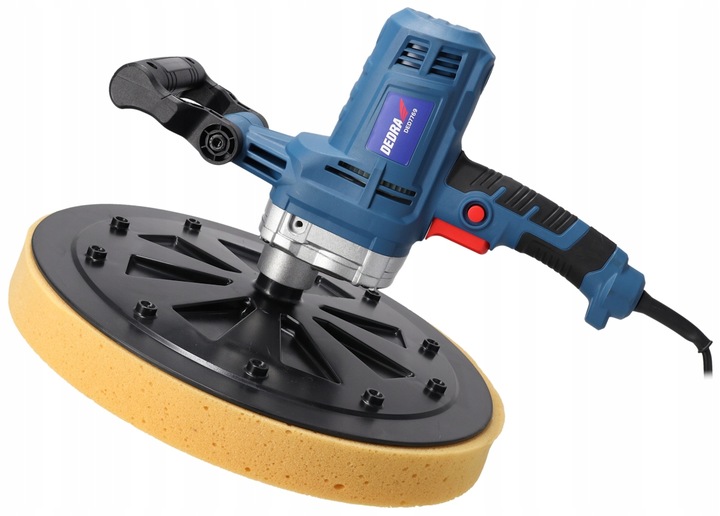 DEDRA SZLIFIERKA DO STYROPIANU ELEWACJI ZACIERACZKA TYNKÓW PŁYT 750W D7769