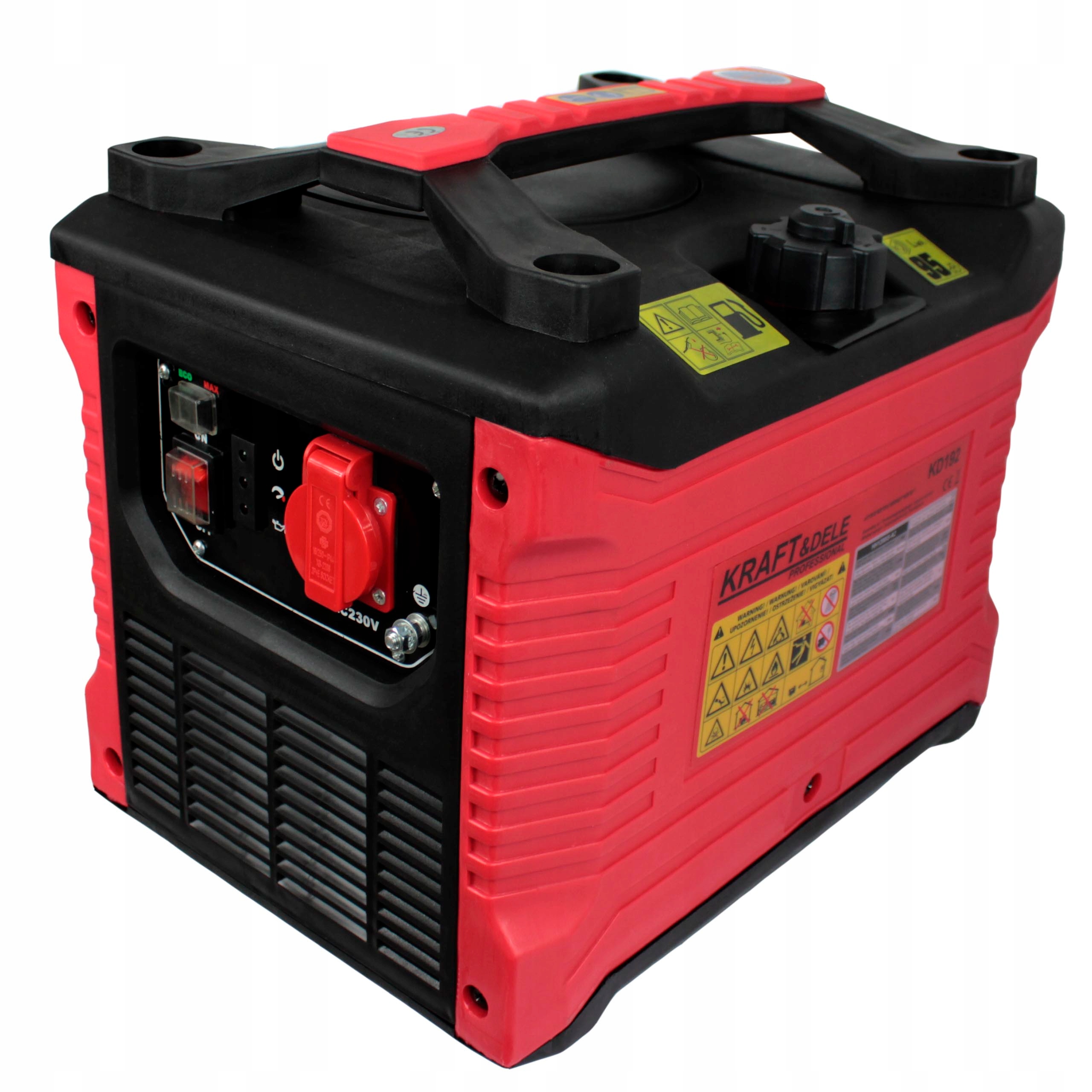 AGREGAT PRĄDOTWÓRCZY GENERATOR INWERTOROWY 1500W 230V KRAFT&DELE KD192
