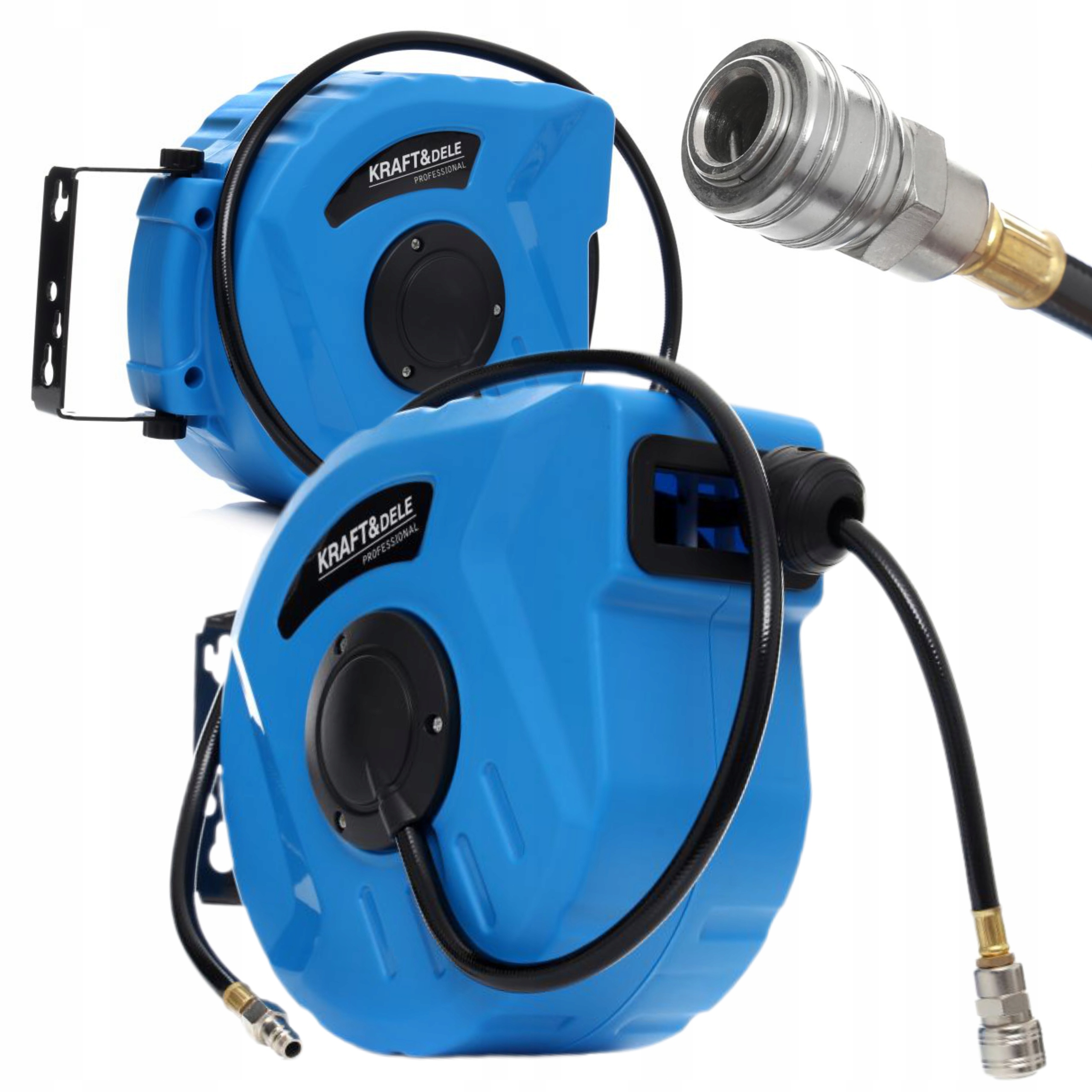 WĄŻ PNEUMATYCZNY ZWIJANY NA ZWIJAKU 20M CIŚNIENIOWY DO KOMPRESORA KD1461