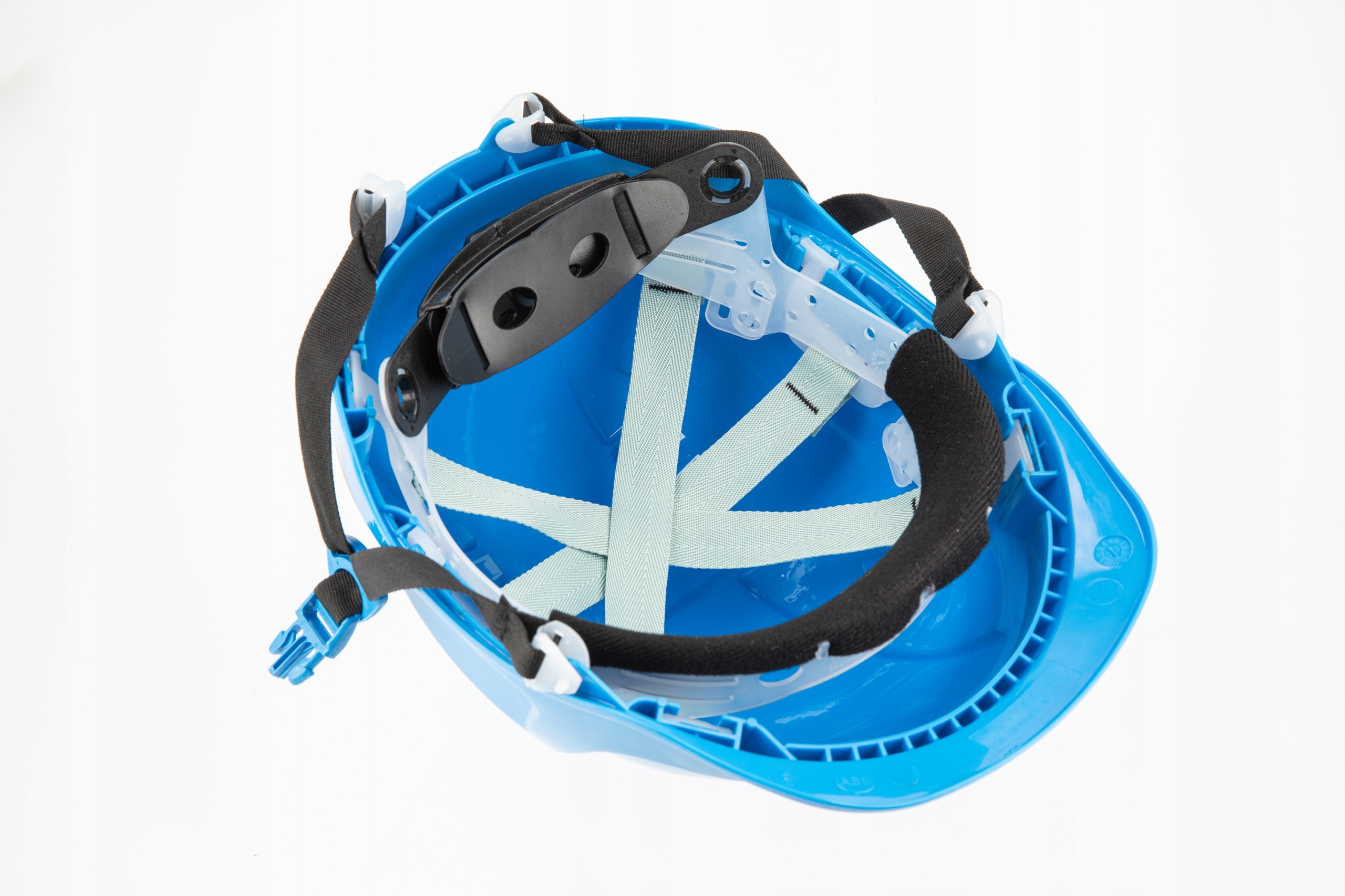 HOGERT KASK ROBOCZY BUDOWLANY HEŁM OCHRONNY 4-PUNK NIEBIESKI PLONER HT5K195