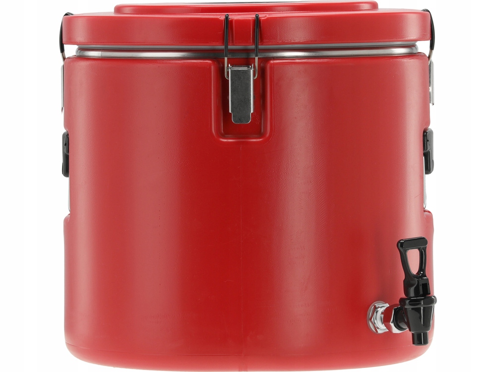 YATO TERMOS TRANSPORTOWY CATERINGOWY OKRĄGŁY Z KRANIKIEM 30L YG-09233