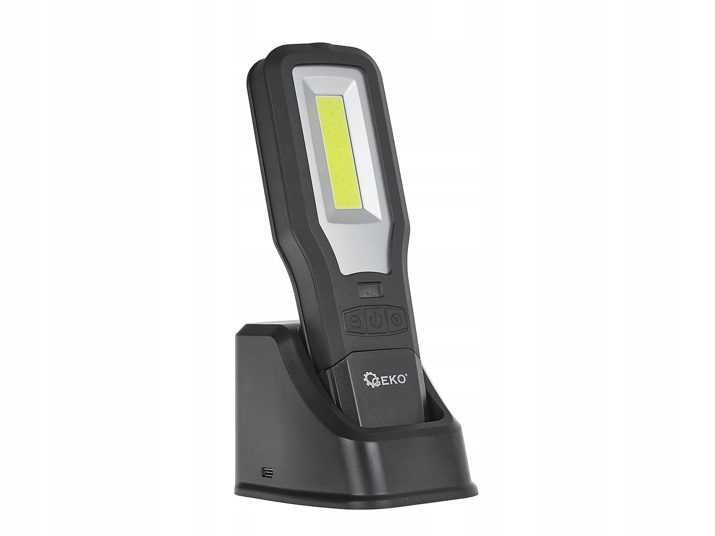 LAMPA WARSZTATOWA POWERBANK Z MAGNESEM I REGULACJĄ LED COB 10W + 5W 2000MAH