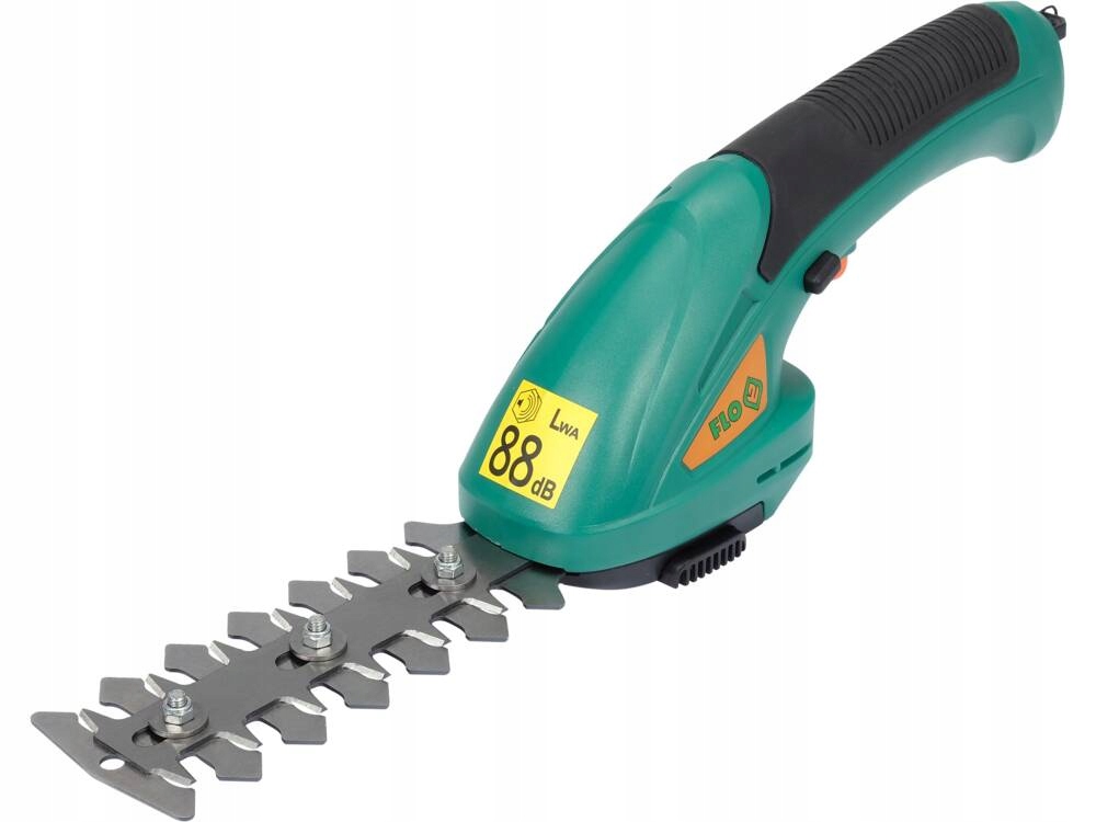 FLO NOŻYCE AKUMULATOROWE KRZEWÓW TRAWY SEKATOR 3.6V + PRZYSTAWKI 79502
