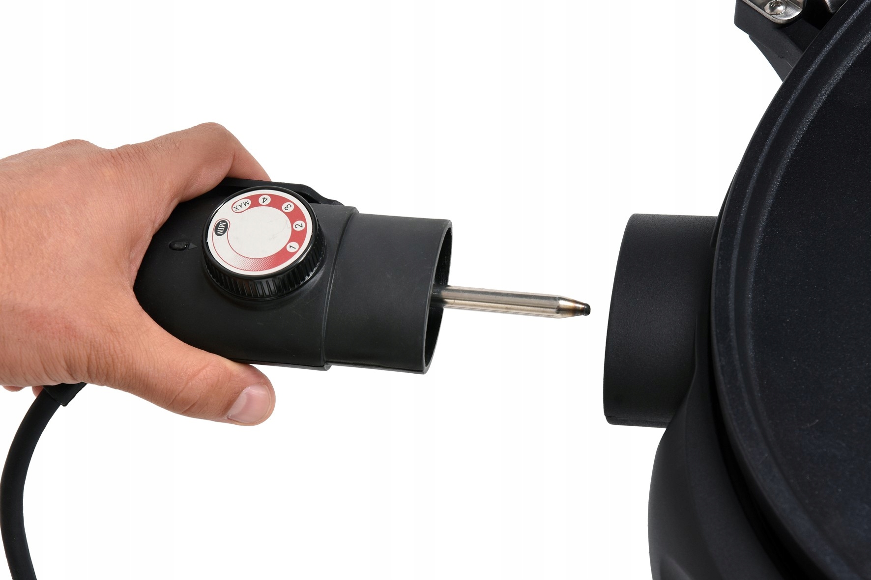 GRILL ELEKTRYCZNY 2400W OGRODOWY BALKONOWY STOŁOWY WSKAŹNIK TEMPERATURY