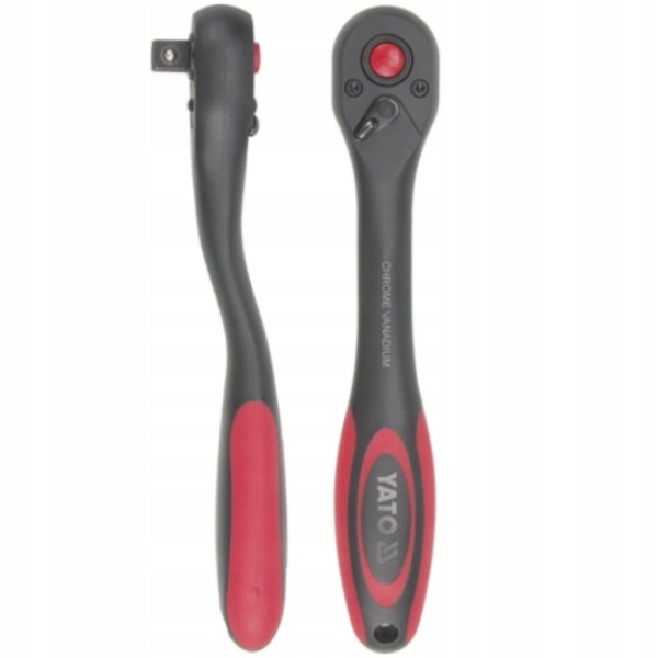 GRZECHOTKA POWLEKANA WYGIĘTA 3/8'' YATO YT-0294