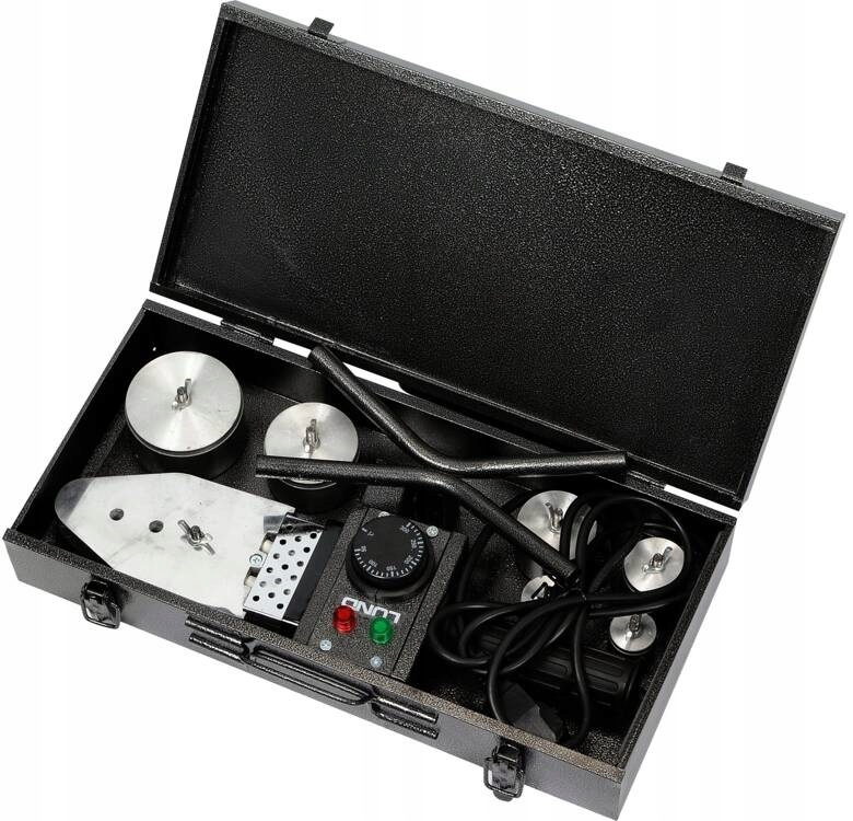 LUND ZGRZEWARKA DO POŁĄCZEŃ RUR I ELEMENTÓW TERMOPLASTYCZNYCH 800W 78911