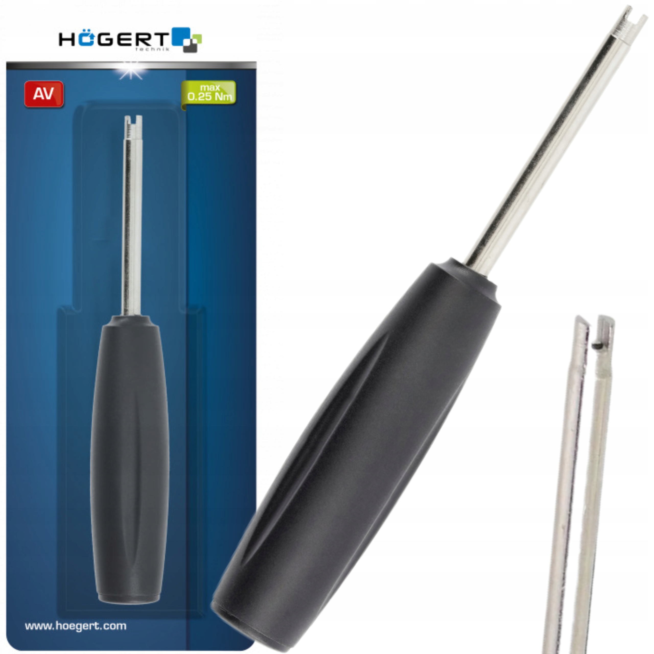 HOGERT KLUCZ DYNAMOMETRYCZNY DO ZAWORKÓW 0.45NM HT8G319