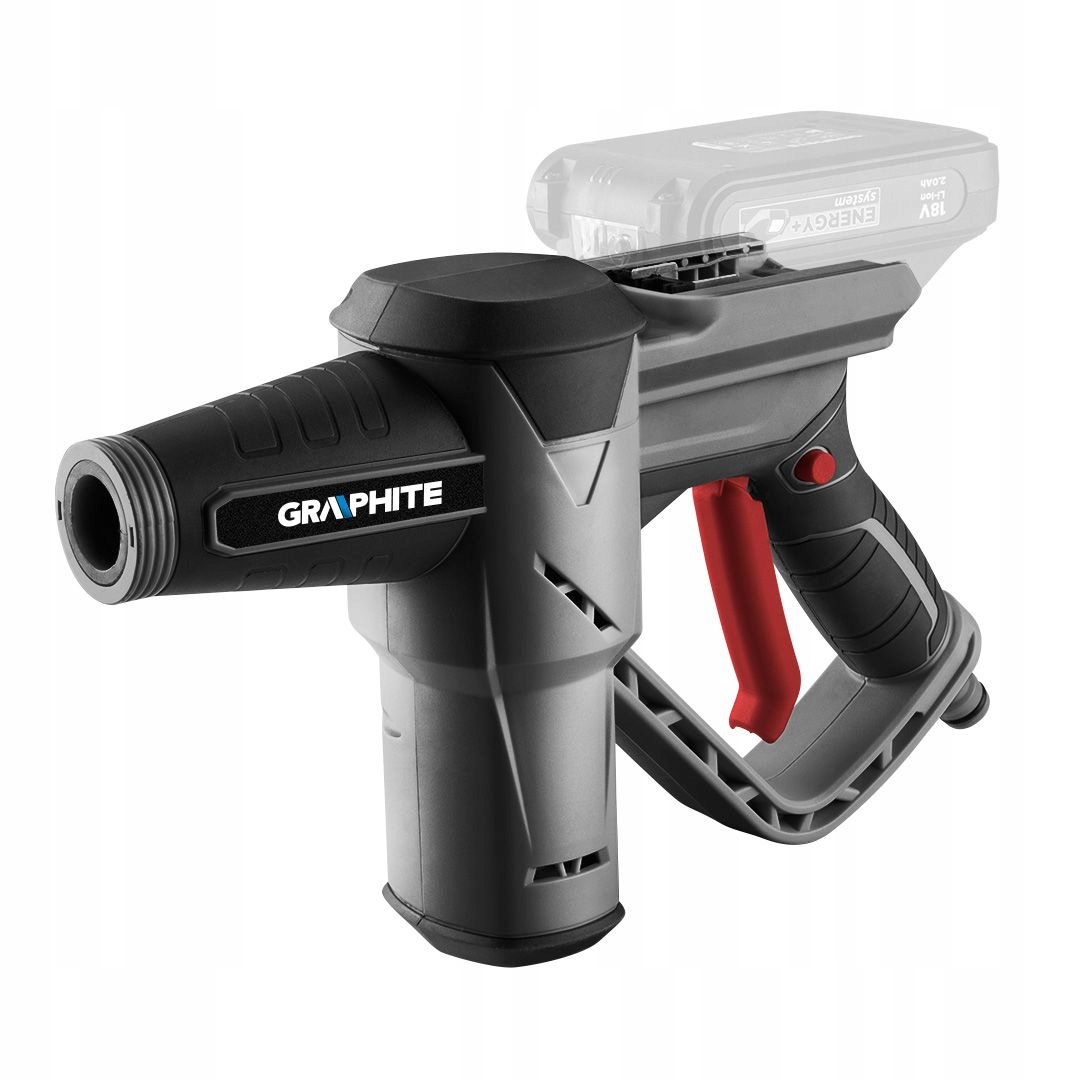 MYJKA CIŚNIENIOWA AKUMULATOROWA 18V GRAPHITE + 2Ah