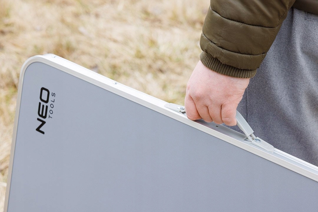 NEO STÓŁ BIWAKOWY TURYSTYCZNY 80x60x70cm SKŁADANY W WALIZKĘ 63-183