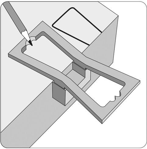 YATO SZABLON WZORNIK DO POŁĄCZEŃ NA JASKÓŁCZY OGON