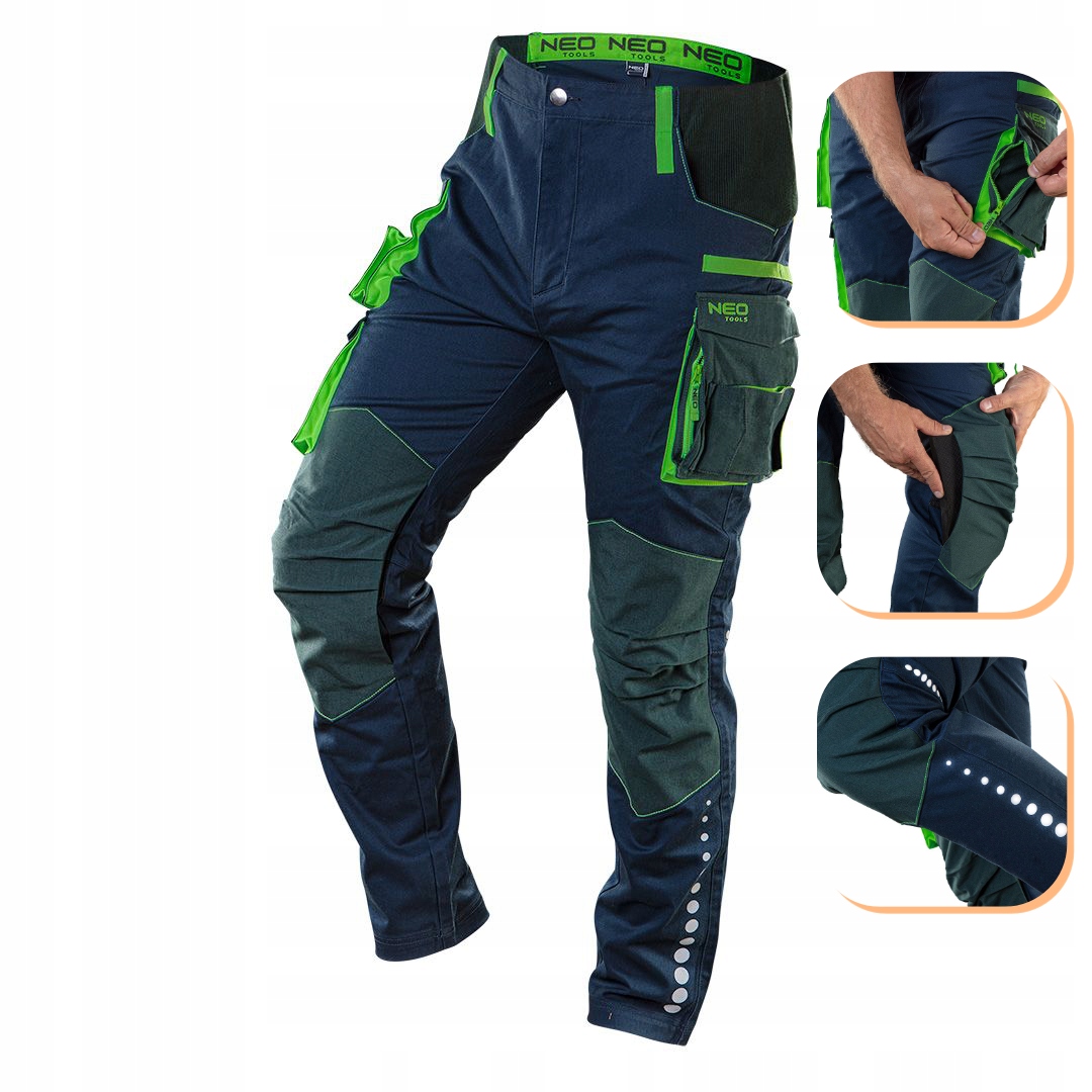 NEO SPODNIE robocze PREMIUM Cordura 81-226 XL/52