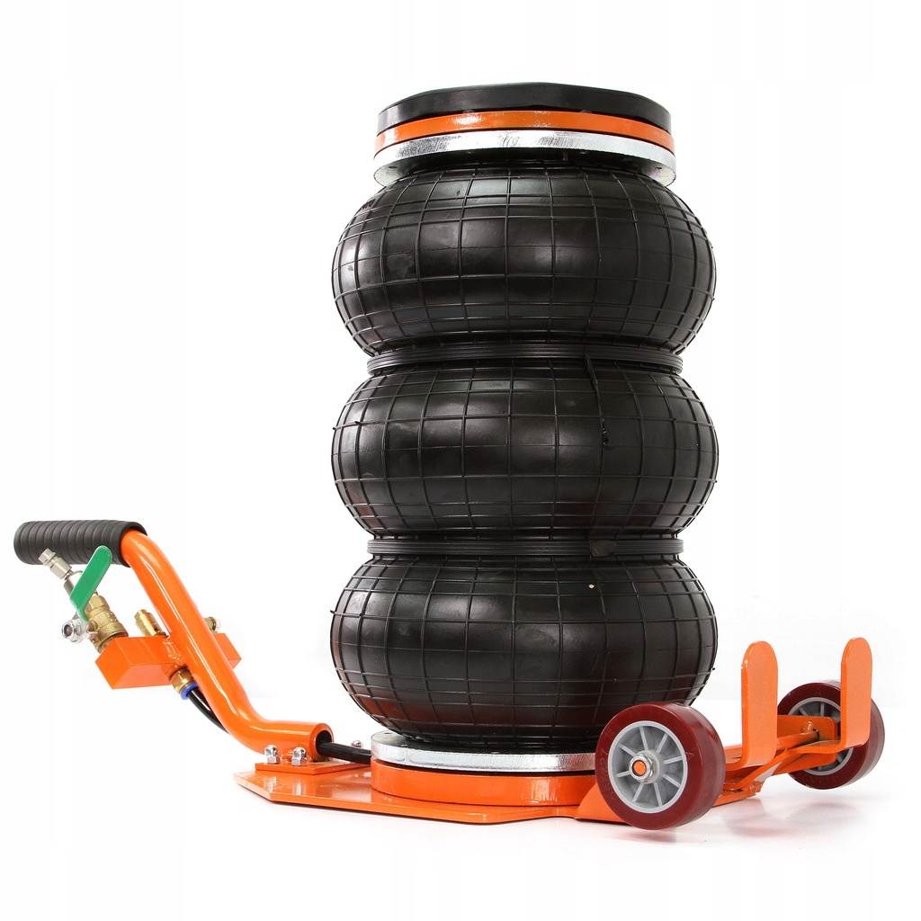 PODNOŚNIK PNEUMATYCZNY BAŁWANEK 3,5T KRÓTKA RĄCZKA PODUSZKOWY BJC + GUMA