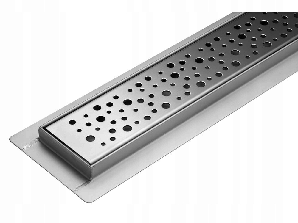 ODPŁYW LINIOWY 50CM NAPO SLIM STAL NISKI SYFON