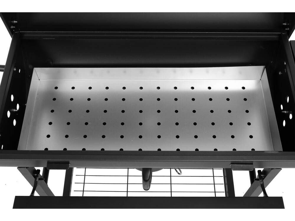 LUND GRILL WĘGLOWY BECZKA POKRYWA POPIELNIK OGRODOWY DUŻY 71X35CM DUŻY 9990