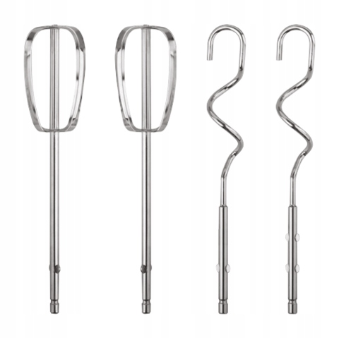 MIKSER RĘCZNY ROBOT KUCHENNY 200W + 4 KOŃCÓWKI