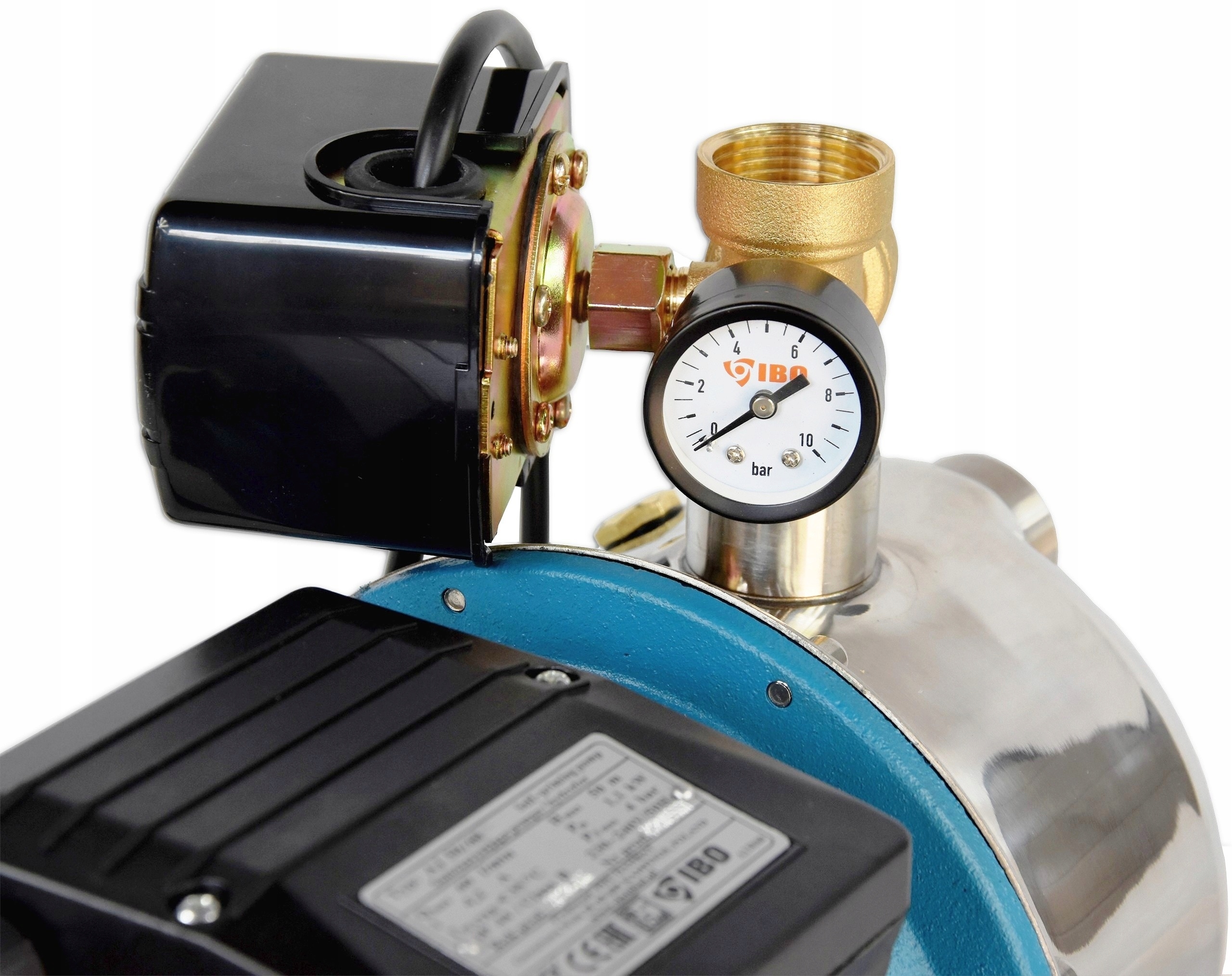 IBO POMPA SSACA AJ50/60 Z OSPRZĘTEM IBO JY1000 HYDROFOROWA 1100W HYDROFOR