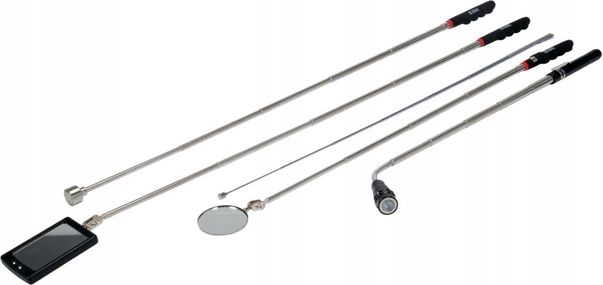 YATO LUSTERKA INSPEKCYJNE + CHWYTAKI MAGNETYCZNE ZESTAW INSPEKCYJNY 5 SZTUK