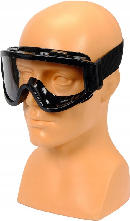 YATO GOGLE OKULARY OCHRONNE ROBOCZE BHP PANORAMICZNE CZARNA RAMKA YT-73832