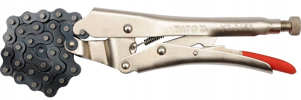 YATO SZCZYPCE SPAWALNICZE ZACISKOWE 250MM Z ŁAŃCUCHEM 500M | YT-2469