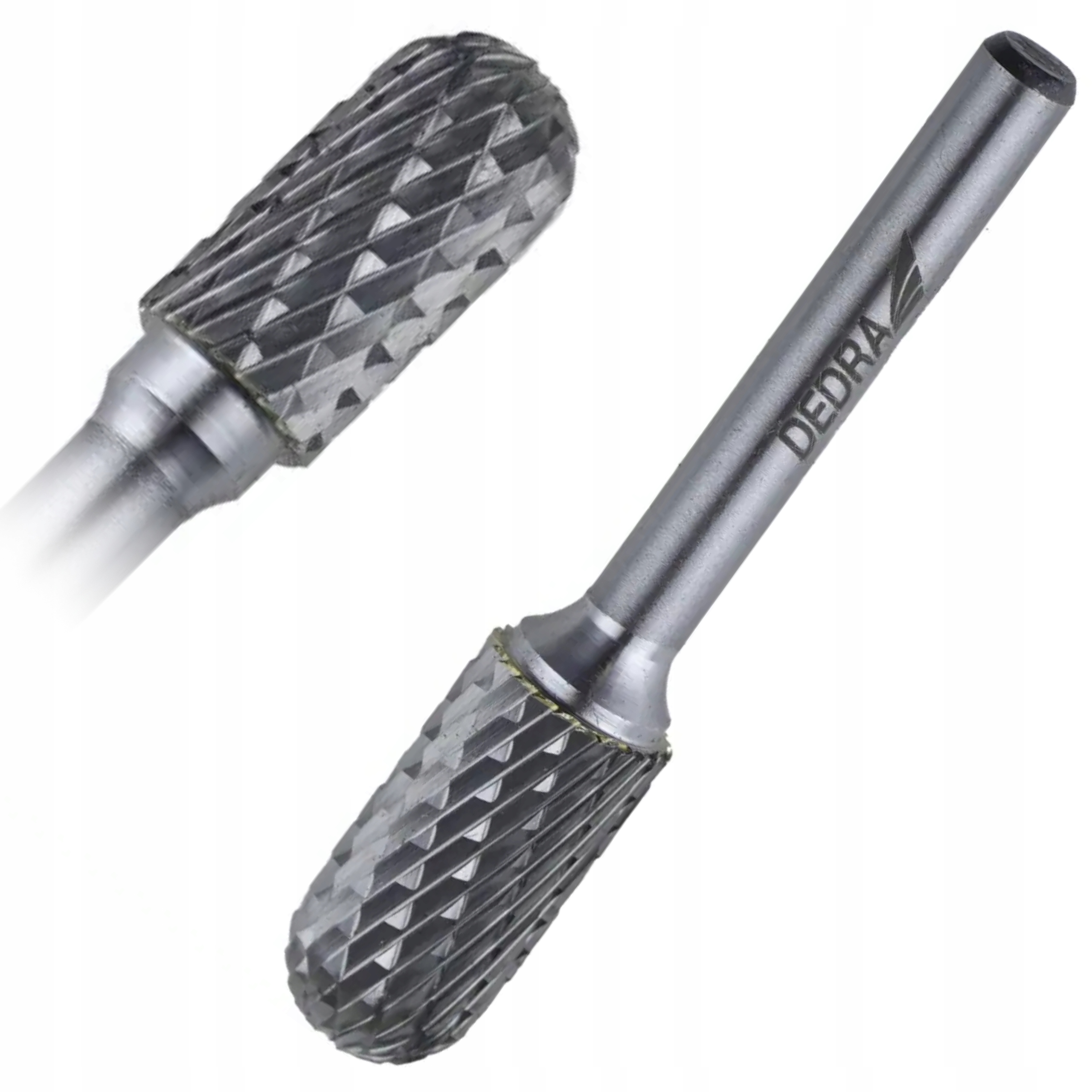 DEDRA FREZ TRZPIENIOWY WALCOWY ZAOKRĄGLONY C12x25MM TRZPIEŃ 6MM DEDRA07F623