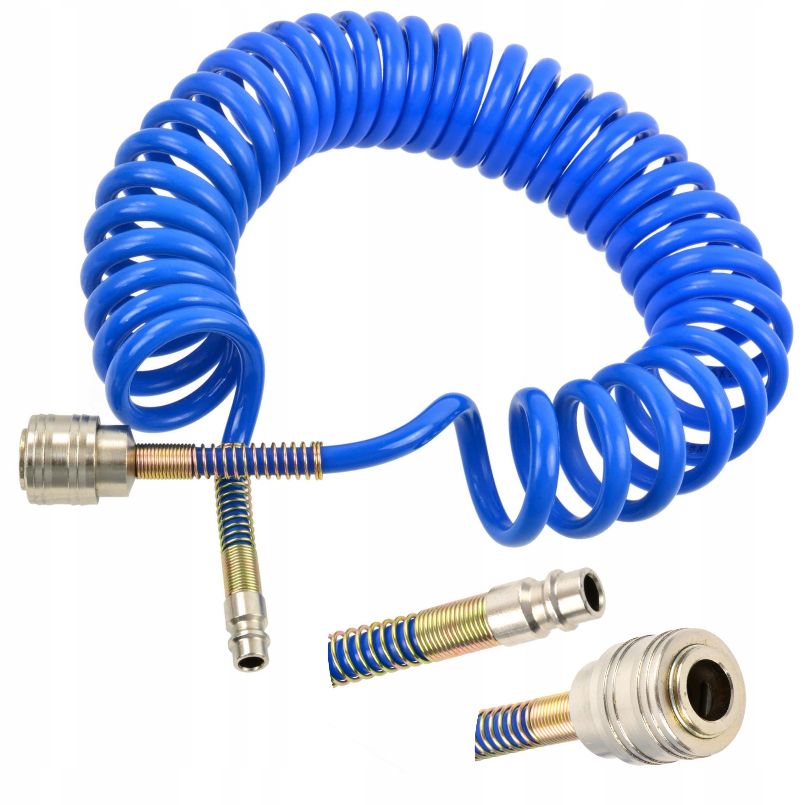 WĄŻ SPIRALNY PNEUMATYCZNY 15M DO KOMPRESORA 8X5MM