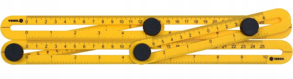 SZABLON POMIAROWY KĄTOWNIK NASTAWNY DO PRZENOSZENIA WYMIARÓW 18470