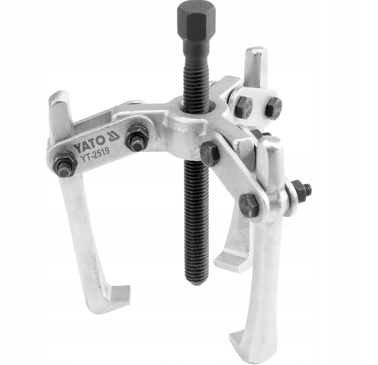 YATO ŚCIĄGACZ TRÓJRAMIENNY 75MM DO ŁOŻYSK KÓŁ PASOWYCH M8 YT-2519