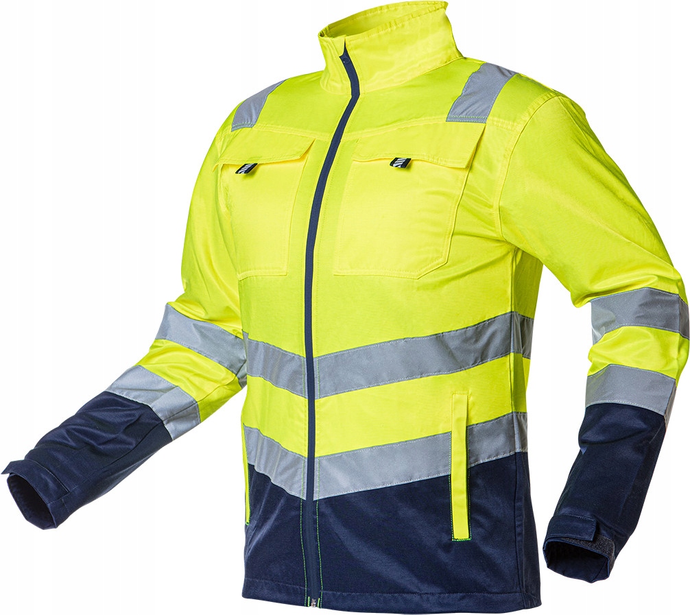 NEO BLUZA POLAR KURTKA ROBOCZA OSTRZEGAWCZA r. XL