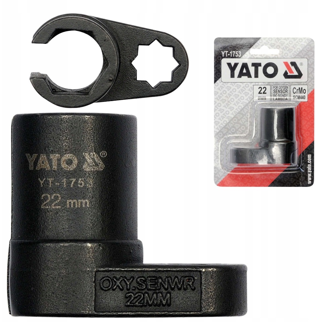 YATO NASADKA NASADKI KLUCZ DO SONDY LAMBDA 22MM ZE STALI CRMO YT-1753