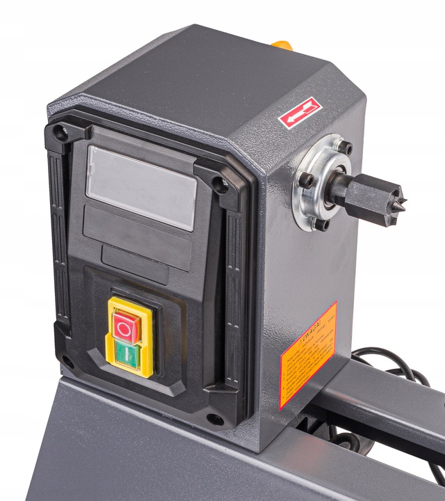 POWERMAT TOKARKA STOŁOWA DO DREWNA Z REGULACJĄ 600W 1000mm 230V TSD-600LCD