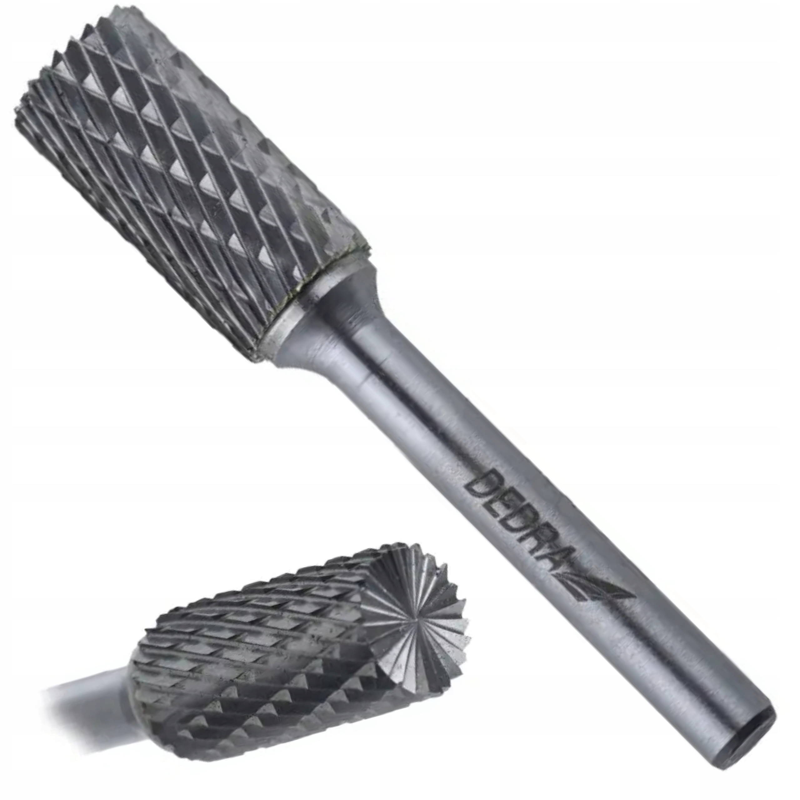 DEDRA FREZ TRZPIENIOWY WALCOWY Z ZĘBAMI B12X25MM TRZPIEŃ 6MM DEDRA 07F612