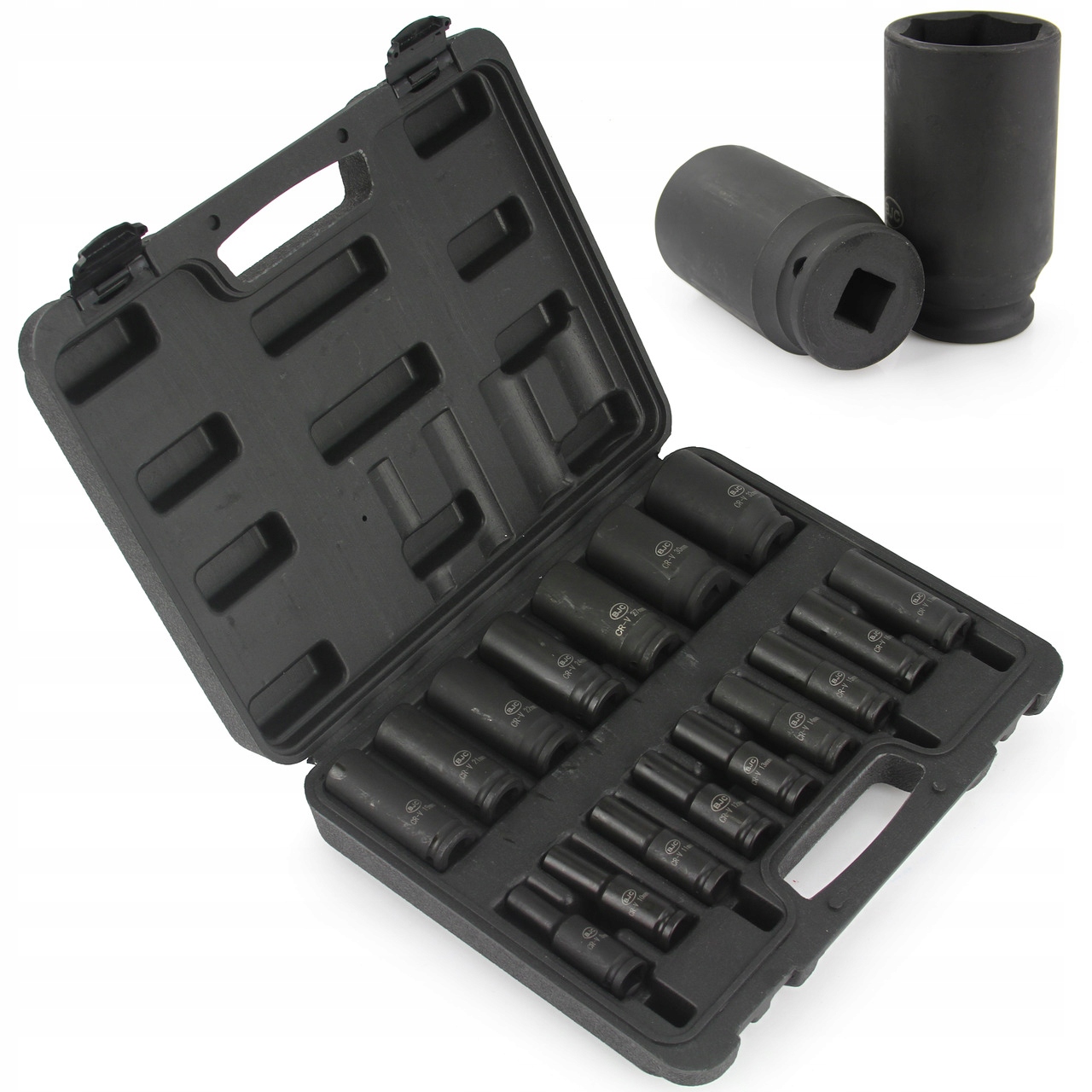 ZESTAW NASADEK UDAROWYCH NASADOWYCH DO KLUCZA PNEUMAT. 1/2'' 8-32mm 16EL