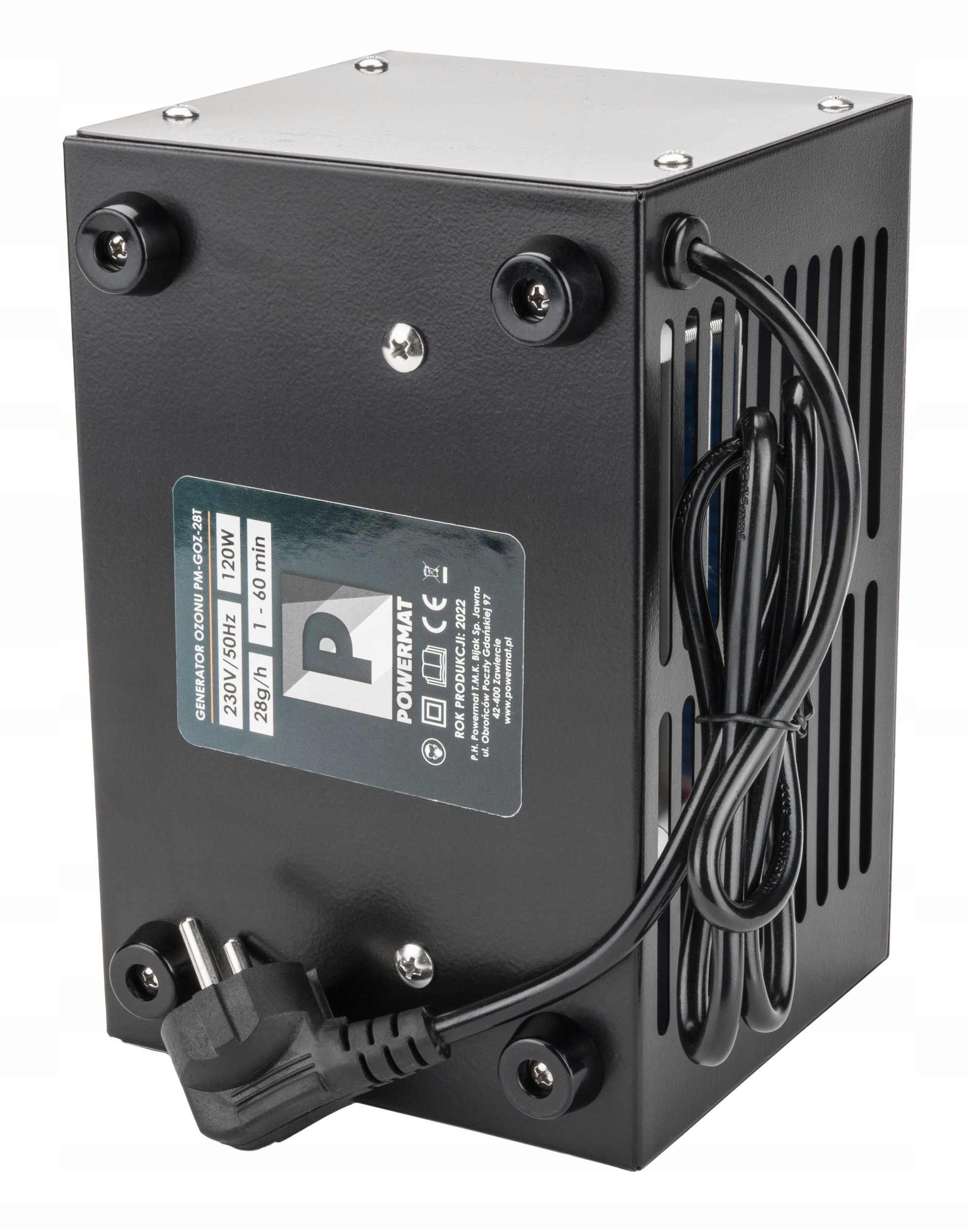GENERATOR OZONU PM-GOZ-28T MOCNY 28 000 MG/H OZONATOR + TIMER POWERMAT