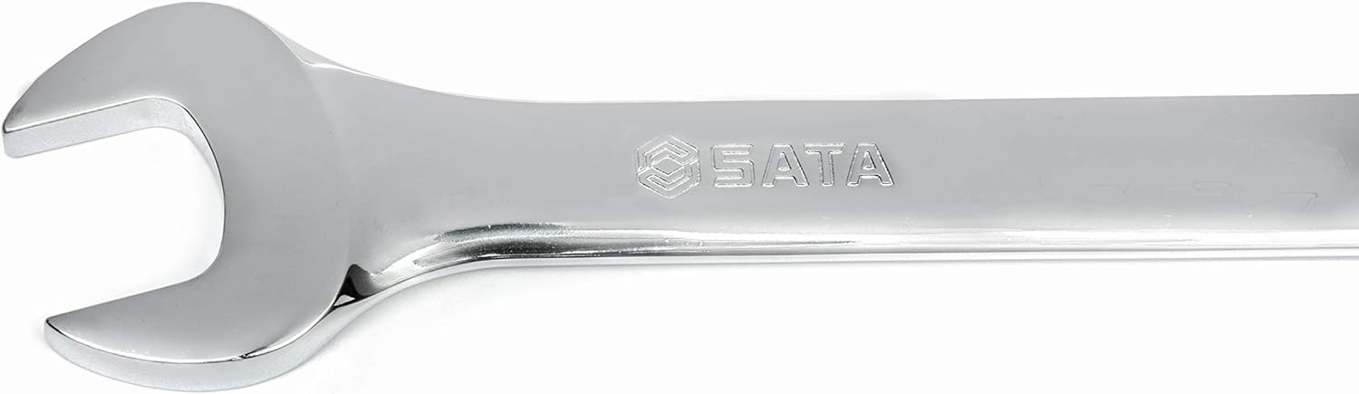 SATA ZESTAW 11 KLUCZY PŁASKO – OCZKOWYCH CALOWYCH NA PANELU CLIP ST09021SJ
