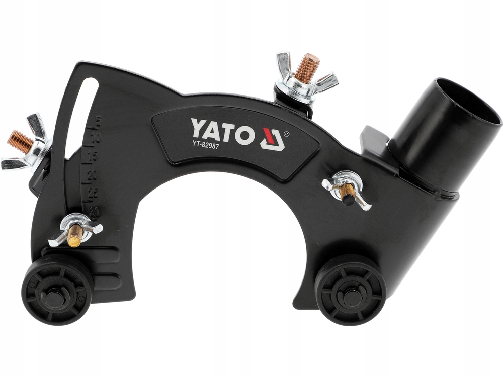 YATO OSŁONA PRZECIWPYŁOWA 125MM DO SZLIFIEREK KĄTOWYCH Z ODSYSANIEM PYŁU