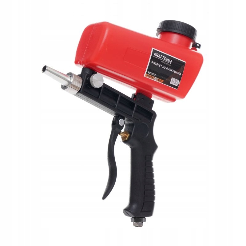 PISTOLET DO PIASKOWANIA ZE ZBIORNIKIEM PNEUMATYCZNY 600M4" PIASKARKA 10679
