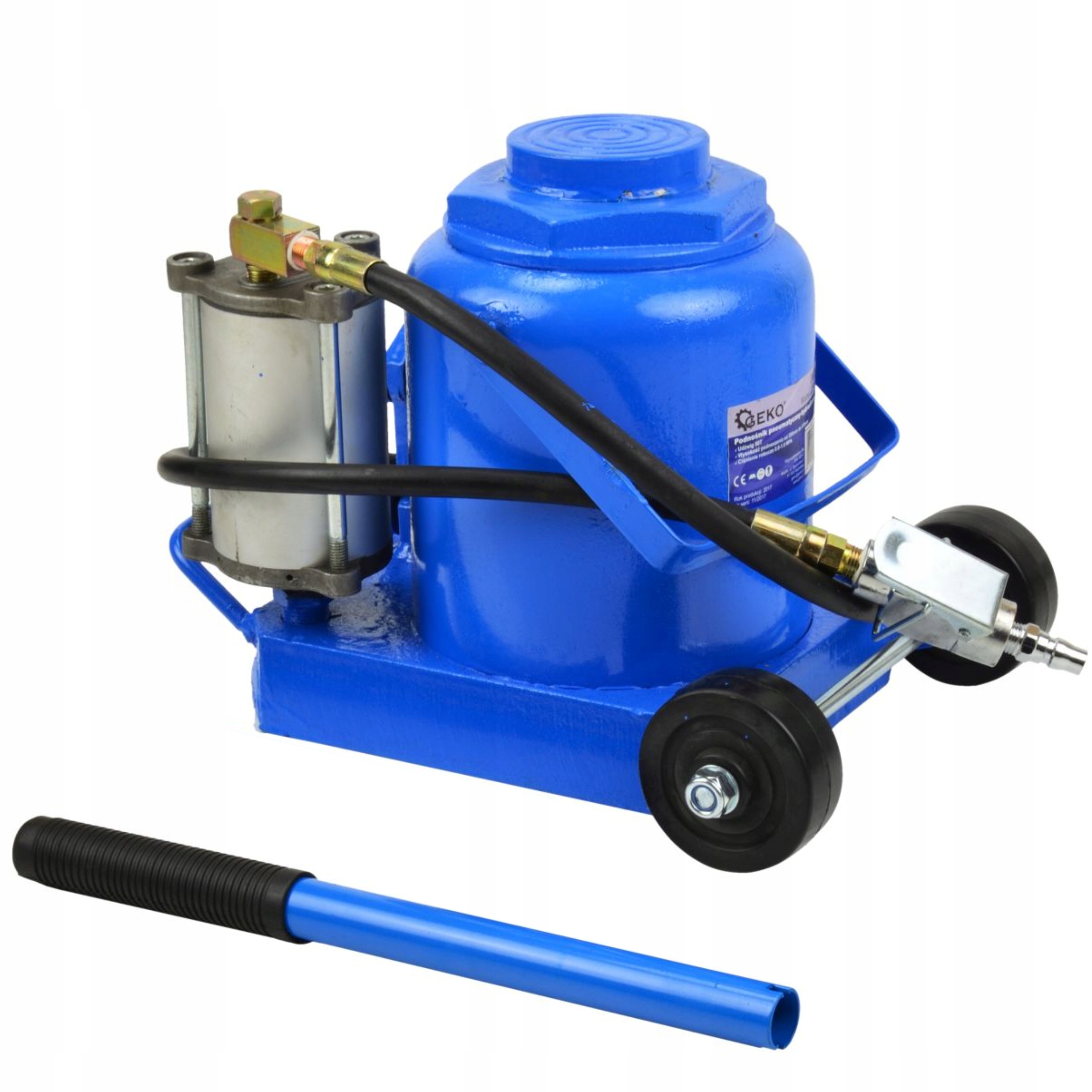 GEKO PODNOŚNIK SAMOCHODOWY HYDRAULICZNO-PNEUMATYCZNY 50T 265-425mm G02067