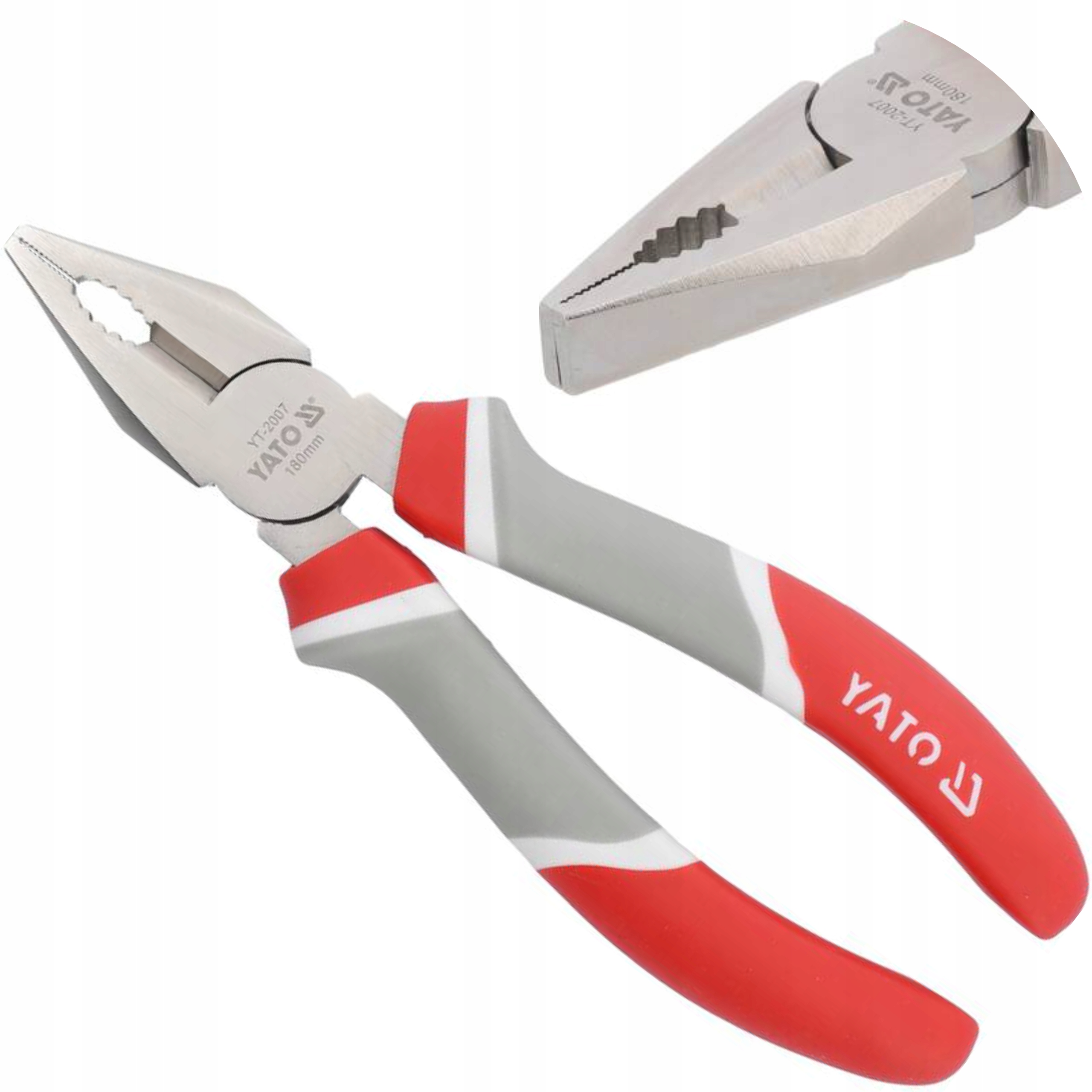 YATO SZCZYPCE UNIWERSALNE KOMBINERKI POLEROWANE YT-2007 180MM YATO